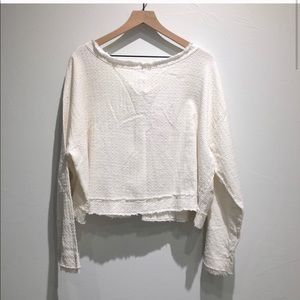 NWT Free People Cropped Blouse
